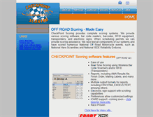 Tablet Screenshot of checkpointscoring.com